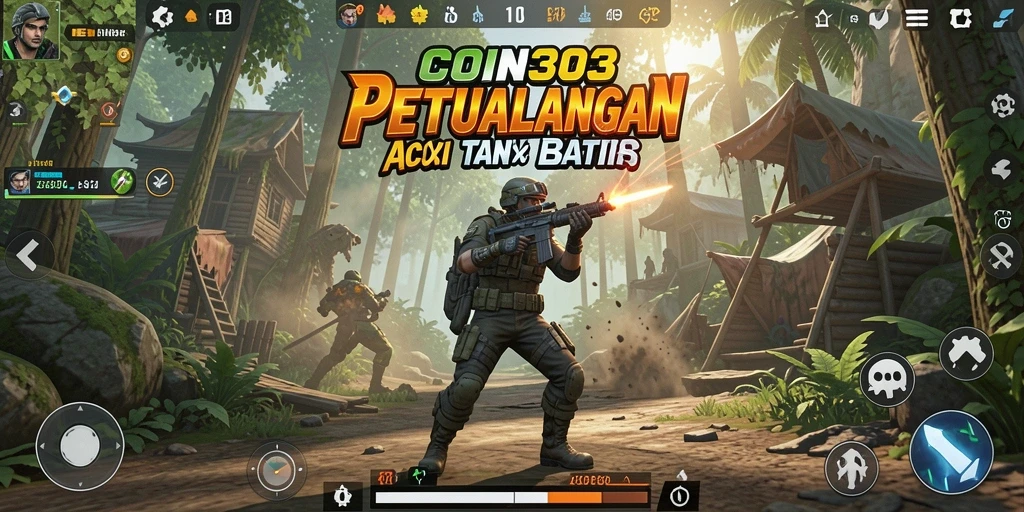 Tampak dari gameplay <strong>COIN303</strong> yang penuh aksi dan menegangkan.