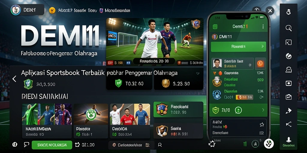 Tampilan menarik dari gameplay DEMI11 dalam taruhan olahraga.