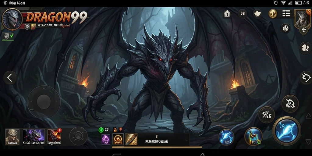 Screenshot gameplay DRAGON99 yang mencekam dan menegangkan.