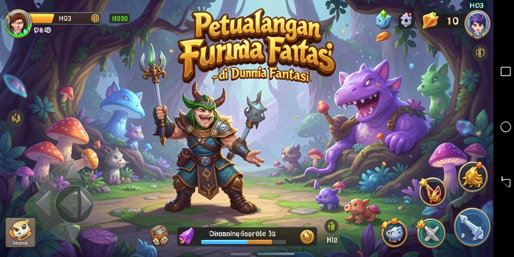 Tampilan gameplay H03 yang menakjubkan dan mendebarkan.