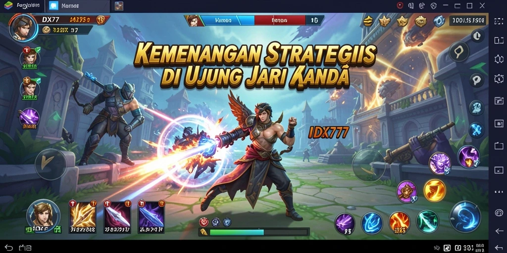 Tampilan gameplay mendebarkan di IDX777 dengan strategi yang cerdas.