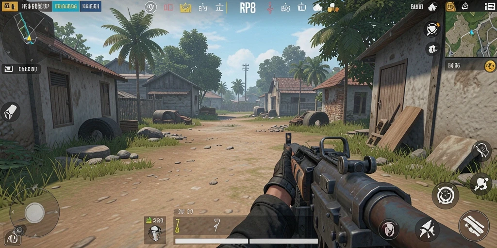 Tangkapan layar utama RP8 menampilkan gameplay simulasi yang mendebarkan.