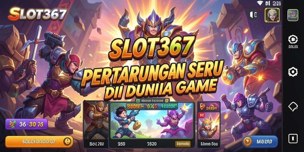 Gameplay SLOT367 yang intens dan mendebarkan saat bertarung.