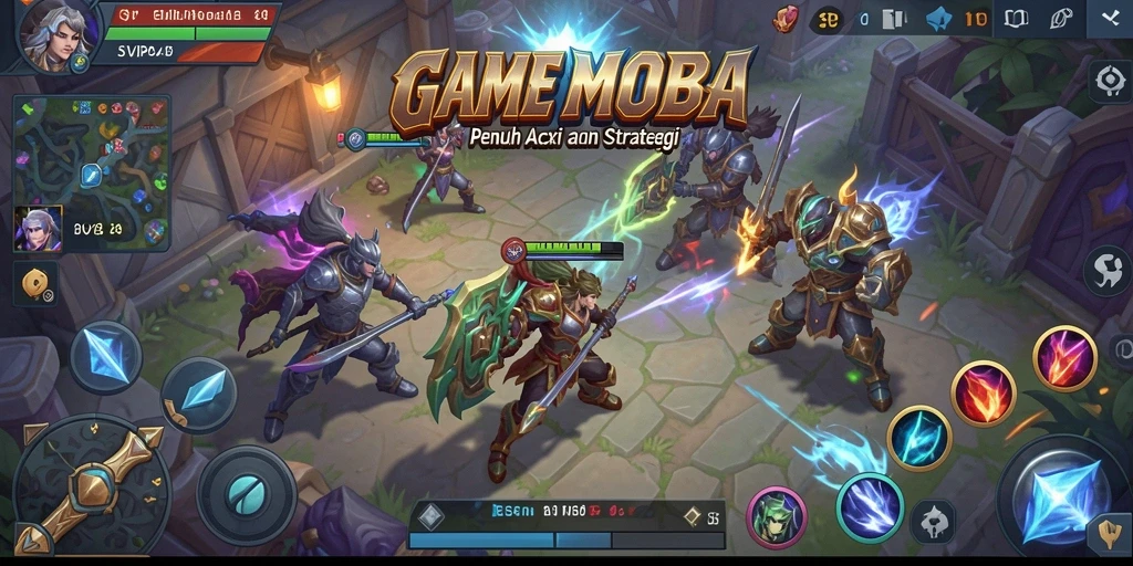 Screenshot gameplay SVIP4 yang penuh aksi dan strategi.