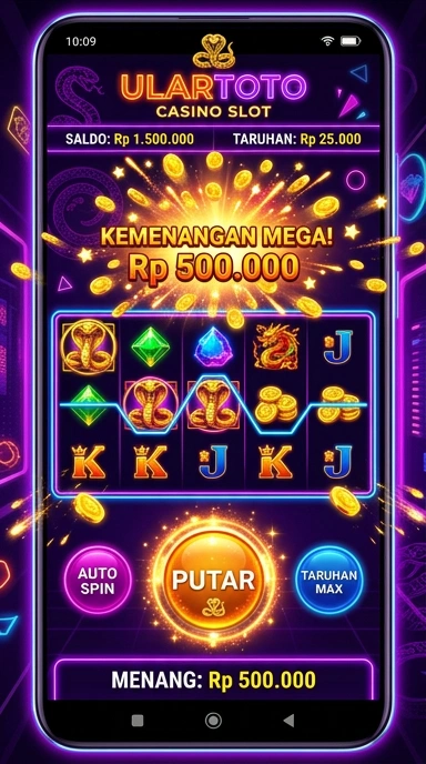 Tampilan antarmuka ulartoto yang intuitif dan ramah pengguna.